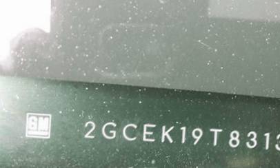 VIN 2GCEK19T831384010