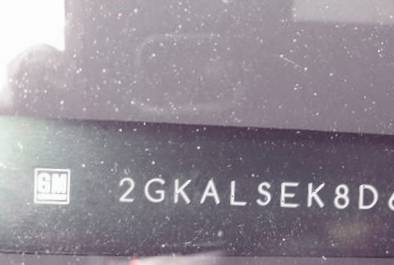 VIN 2GKALSEK8D6128859