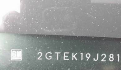 VIN 2GTEK19J281244282