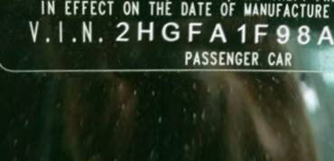 VIN 2HGFA1F98AH535305