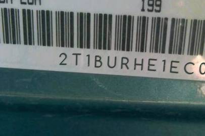 VIN 2T1BURHE1EC092959