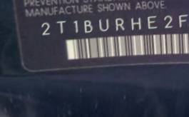 VIN 2T1BURHE2FC280892