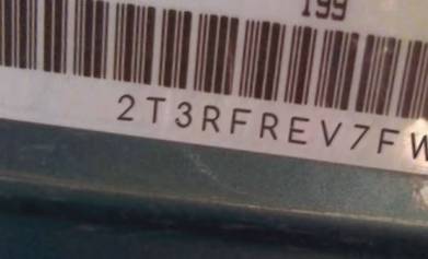 VIN 2T3RFREV7FW341446