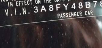 VIN 3A8FY48B78T117680