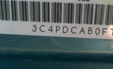 VIN 3C4PDCAB0FT692633