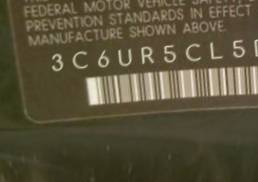VIN 3C6UR5CL5DG562446