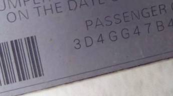 VIN 3D4GG47B49T613556