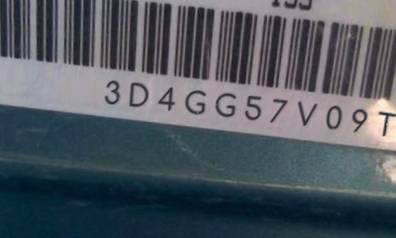 VIN 3D4GG57V09T153876