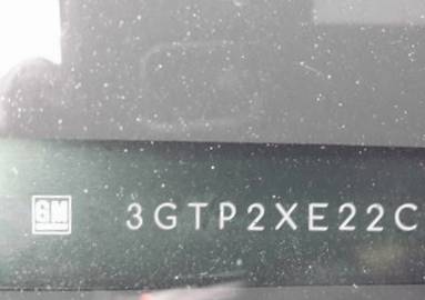 VIN 3GTP2XE22CG121253