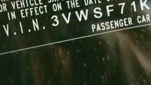 VIN 3VWSF71K26M797290