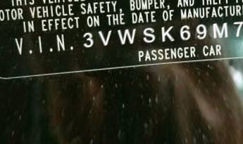 VIN 3VWSK69M73M093769