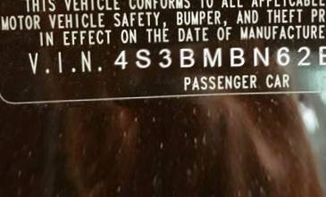 VIN 4S3BMBN62E3028636