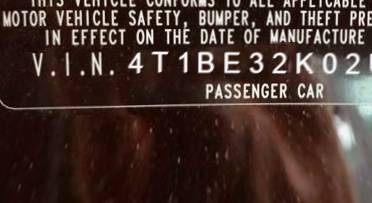 VIN 4T1BE32K02U577130