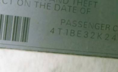 VIN 4T1BE32K24U297860