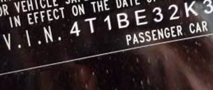 VIN 4T1BE32K33U724588