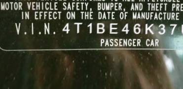 VIN 4T1BE46K37U627977