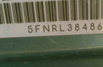 VIN 5FNRL38486B439819