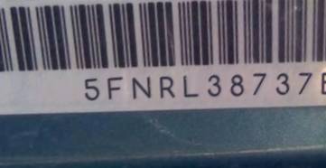 VIN 5FNRL38737B090497