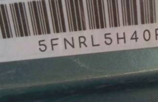 VIN 5FNRL5H40FB095396