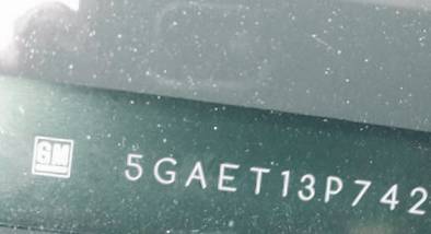 VIN 5GAET13P742283312