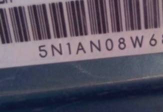 VIN 5N1AN08W68C539937