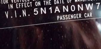 VIN 5N1AN0NW7EN810492