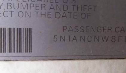 VIN 5N1AN0NW8FN650737