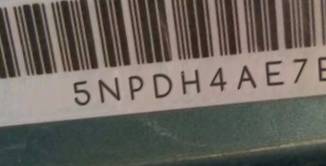 VIN 5NPDH4AE7EH463629