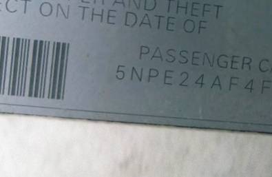 VIN 5NPE24AF4FH173896