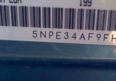 VIN 5NPE34AF9FH013400