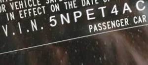 VIN 5NPET4AC3AH589417