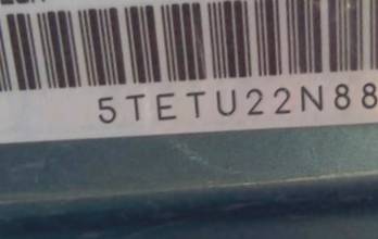 VIN 5TETU22N88Z536096