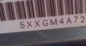 VIN 5XXGM4A72EG325308