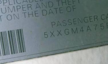 VIN 5XXGM4A75FG430250