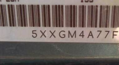 VIN 5XXGM4A77FG357320
