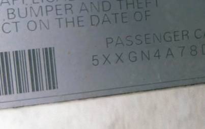 VIN 5XXGN4A78DG198849