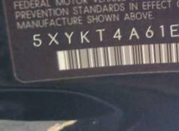 VIN 5XYKT4A61EG449196