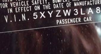 VIN 5XYZW3LA8DG044792