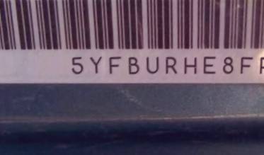 VIN 5YFBURHE8FP221555