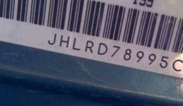VIN JHLRD78995C043526