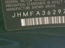VIN JHMFA36297S016602