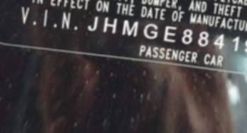 VIN JHMGE88419S018092