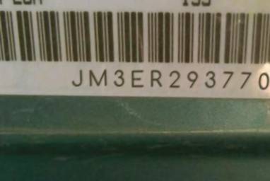 VIN JM3ER293770116527