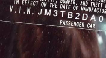 VIN JM3TB2DA0B0315736