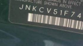 VIN JNKCV51F74M714428