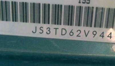 VIN JS3TD62V944102796