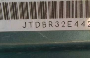 VIN JTDBR32E442017130