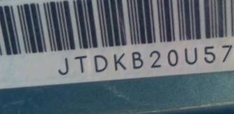 VIN JTDKB20U573208742