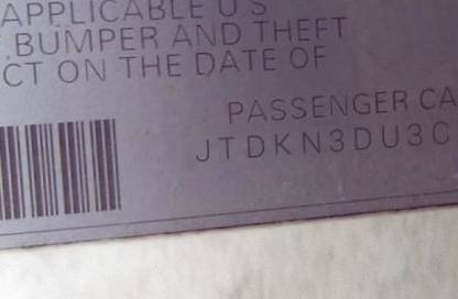 VIN JTDKN3DU3C5507376