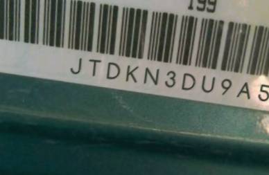 VIN JTDKN3DU9A5186005